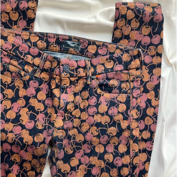 Mother Denim The Looker Cherry Pickin Red 🍒 - Picture 5 of 6
